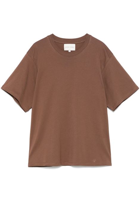 Brown Telanto T-shirt Loulou studio - women LOULOU STUDIO | TELANTOWD